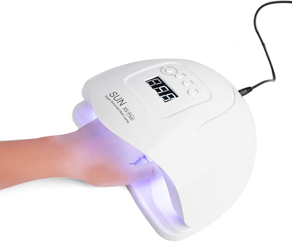 ريمي بيل - ملحقات طلاء الأظافر الجل - مصباح LED بالأشعة فوق البنفسجية 80 وات