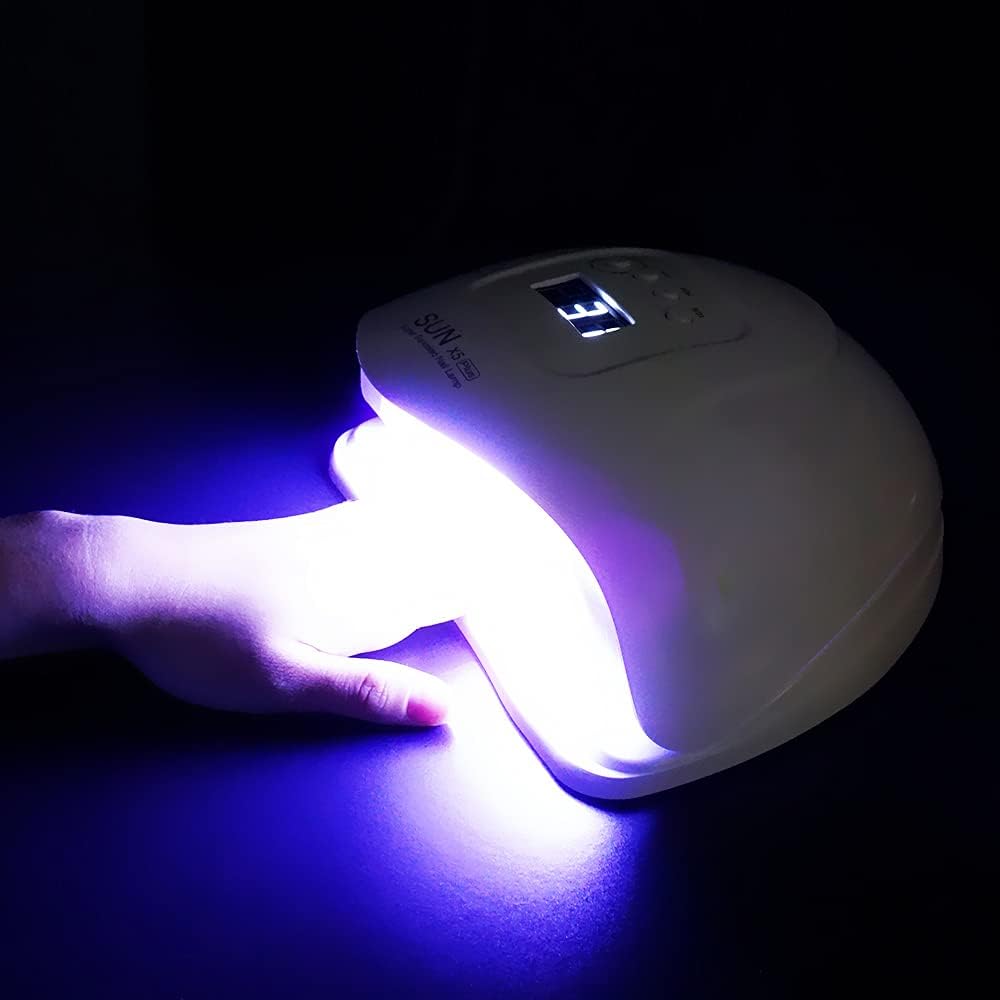 ريمي بيل - ملحقات طلاء الأظافر الجل - مصباح LED بالأشعة فوق البنفسجية 80 وات