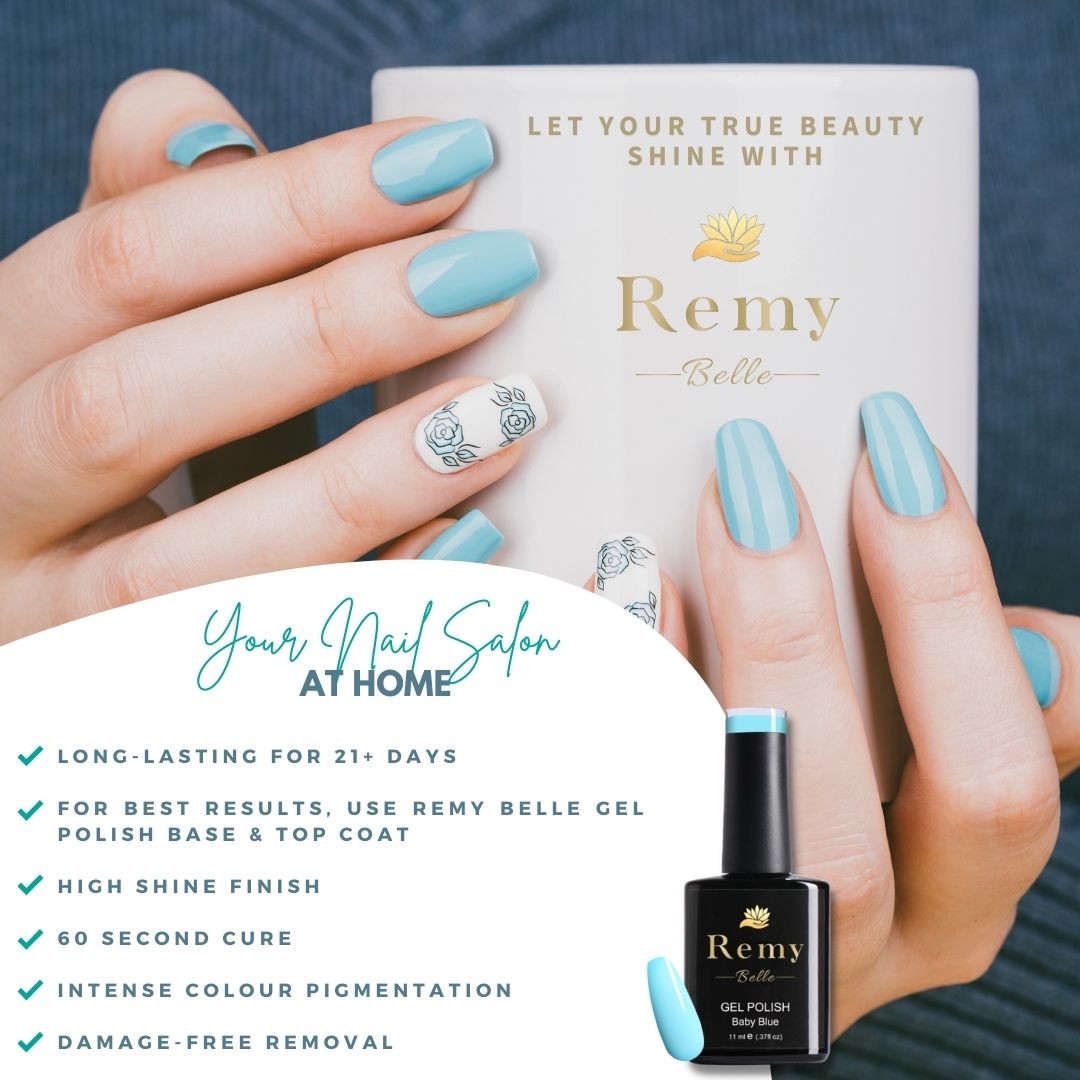 Remy Belle - Nails Gel Polish Kit - Beige Grey & Musk