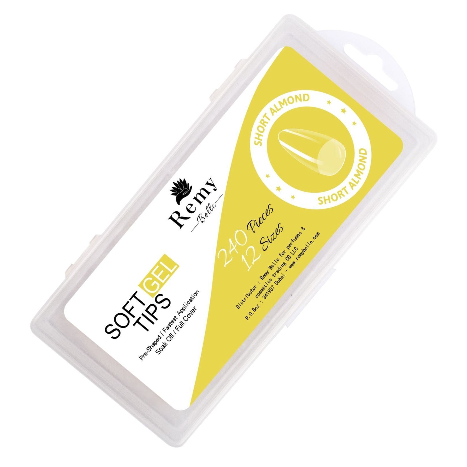 Remy Belle - Мягкие гелевые типсы для ногтей - Набор мягких гелевых типсов 1