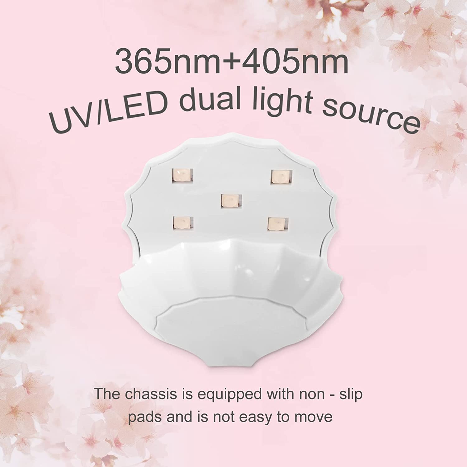 Remy Belle - Мягкие гелевые кончики для ногтей - Мини-УФ-светодиодная лампа 