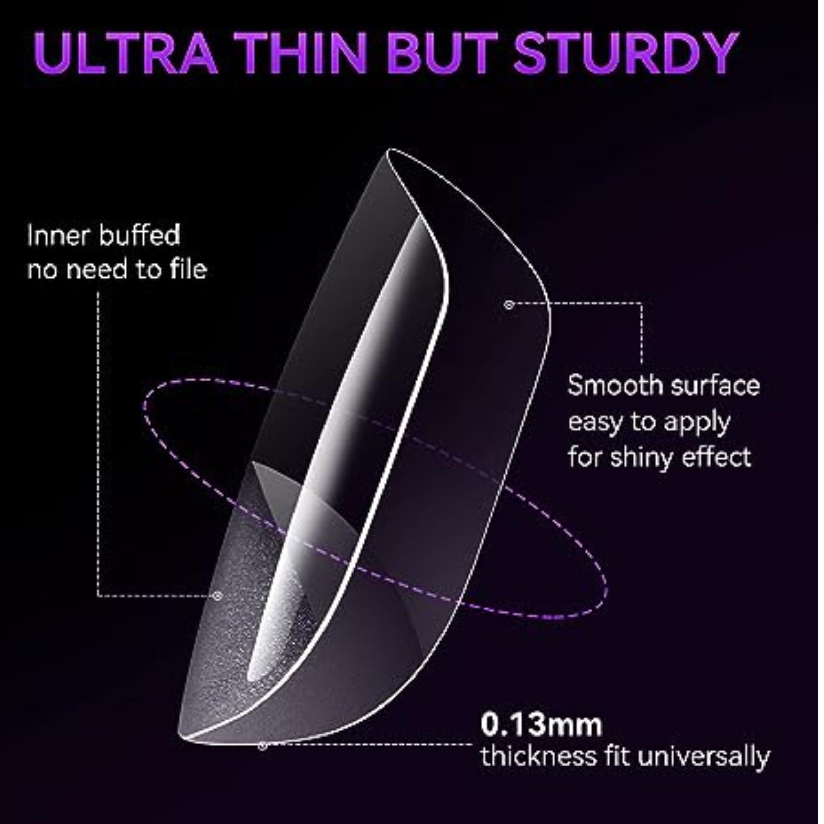 ريمي بيل - أطراف جل أظافر ناعمة - مقاس XS مربع 240 قطعة 