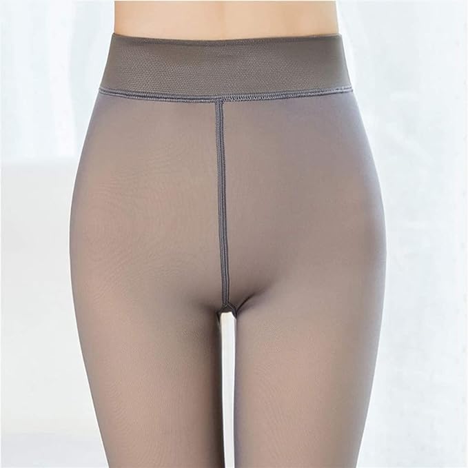 Remy Belle - Fleece Tights - 80g Grey