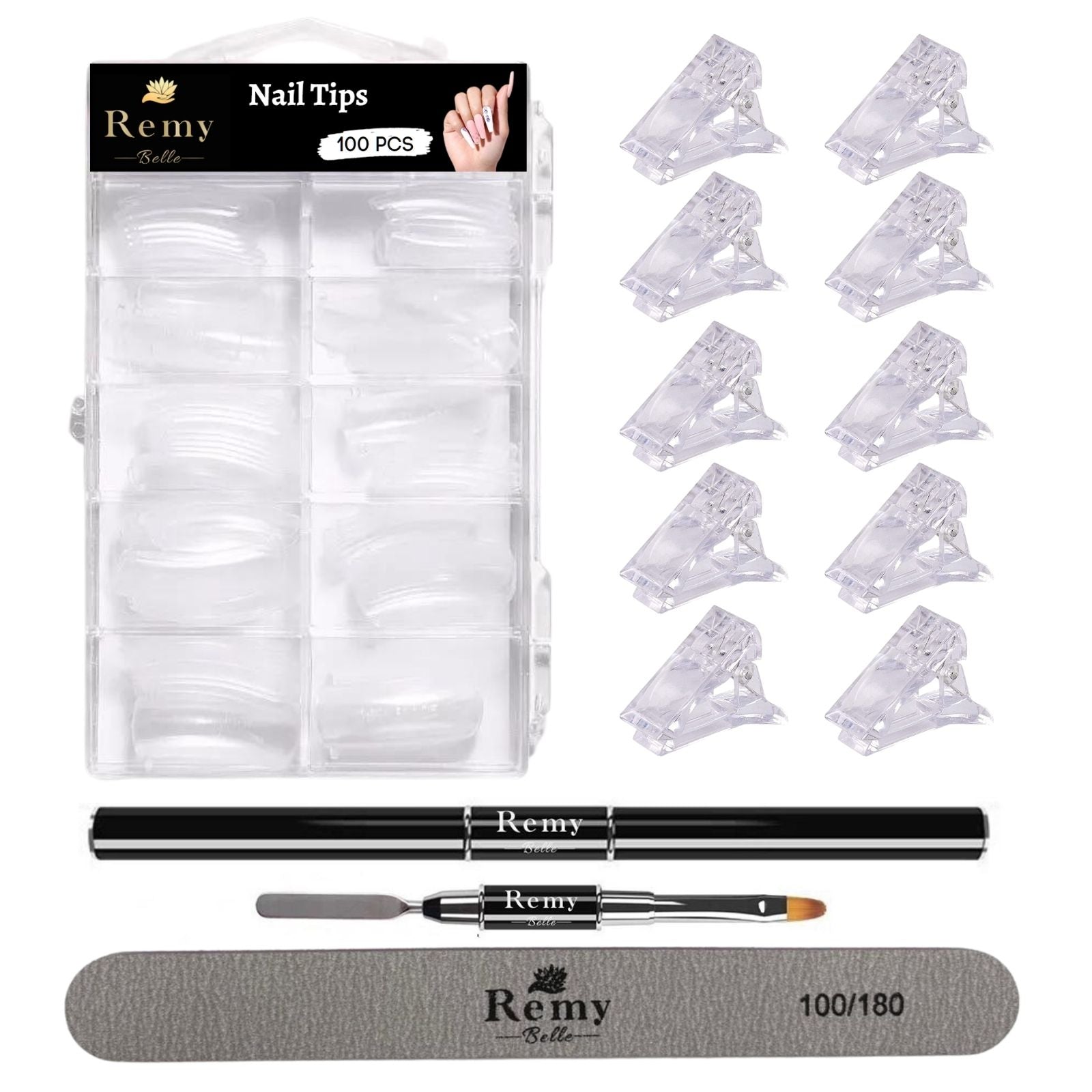 Remy Belle - Аксессуары для ногтей с полигелем - Набор для ногтей 