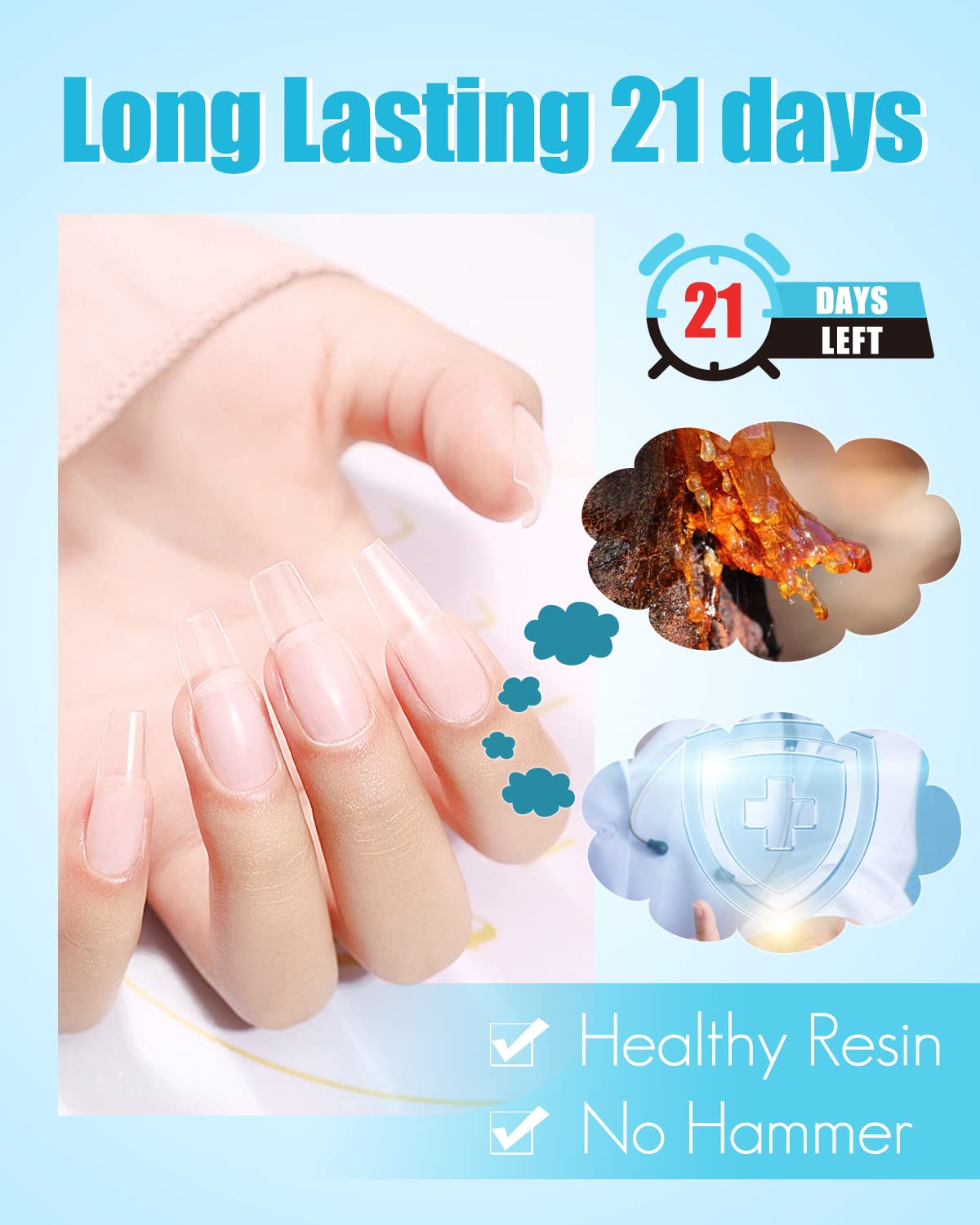 Remy Belle - Nails Soft Gel Tips - Клей-гель 6 в 1 