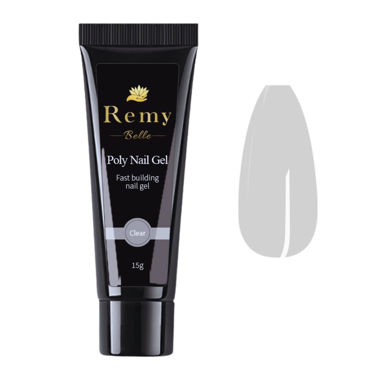 Remy Belle - Nails Poly Gel Single - Gel Clear 15g