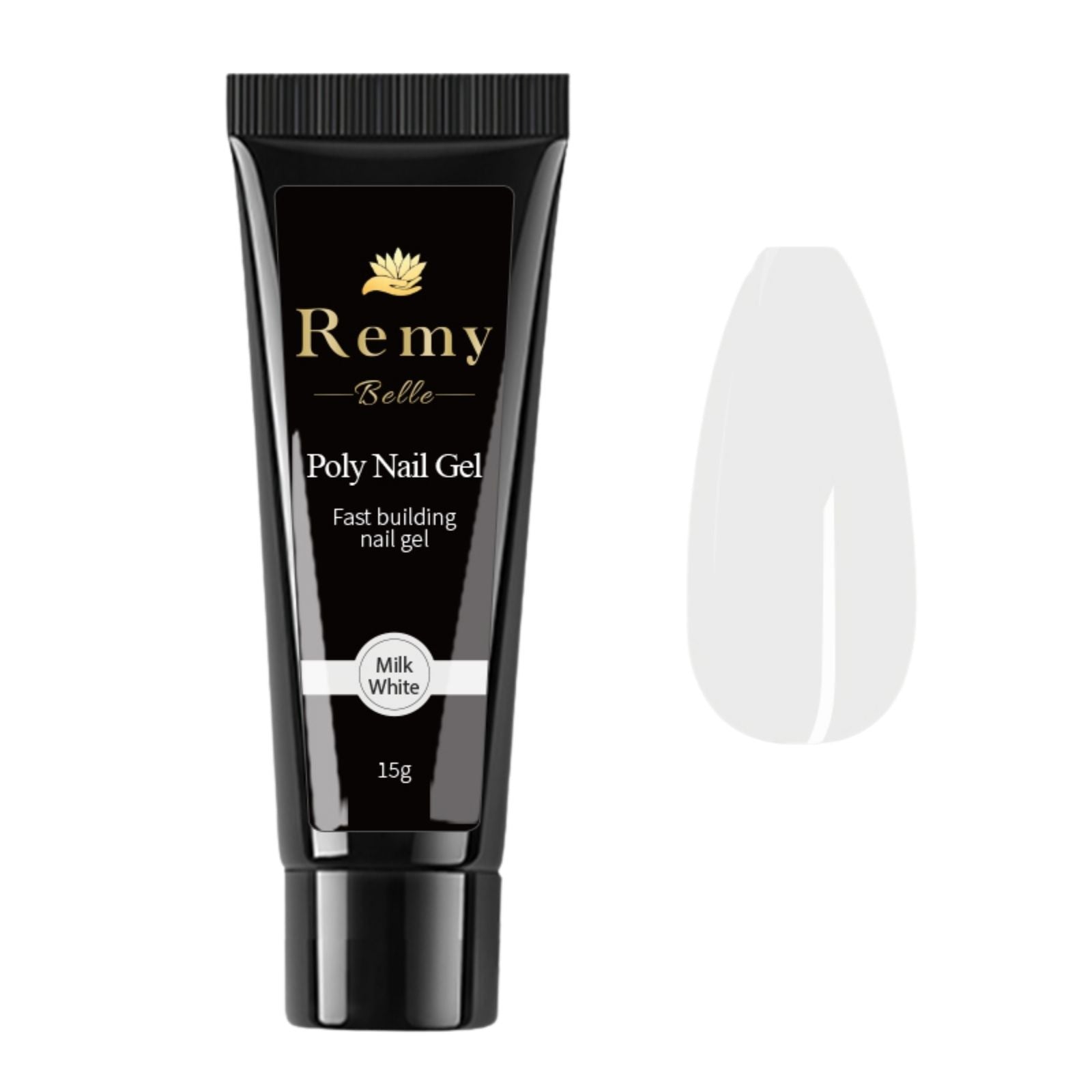 Remy Belle - Nails Poly Gel Single - Milk White 15g