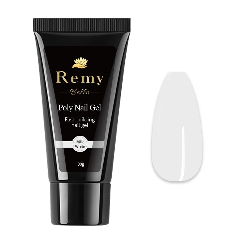 Remy Belle - Nails Poly Gel Single - Milk White 30g