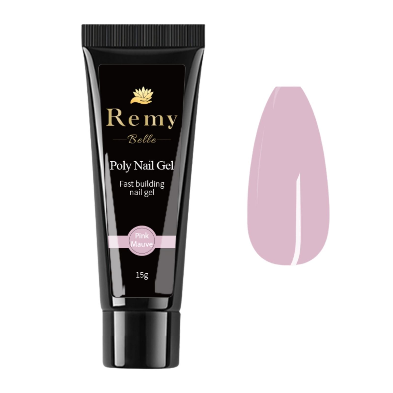 Remy Belle - Nails Poly Gel Single - Pink Mauve 15g