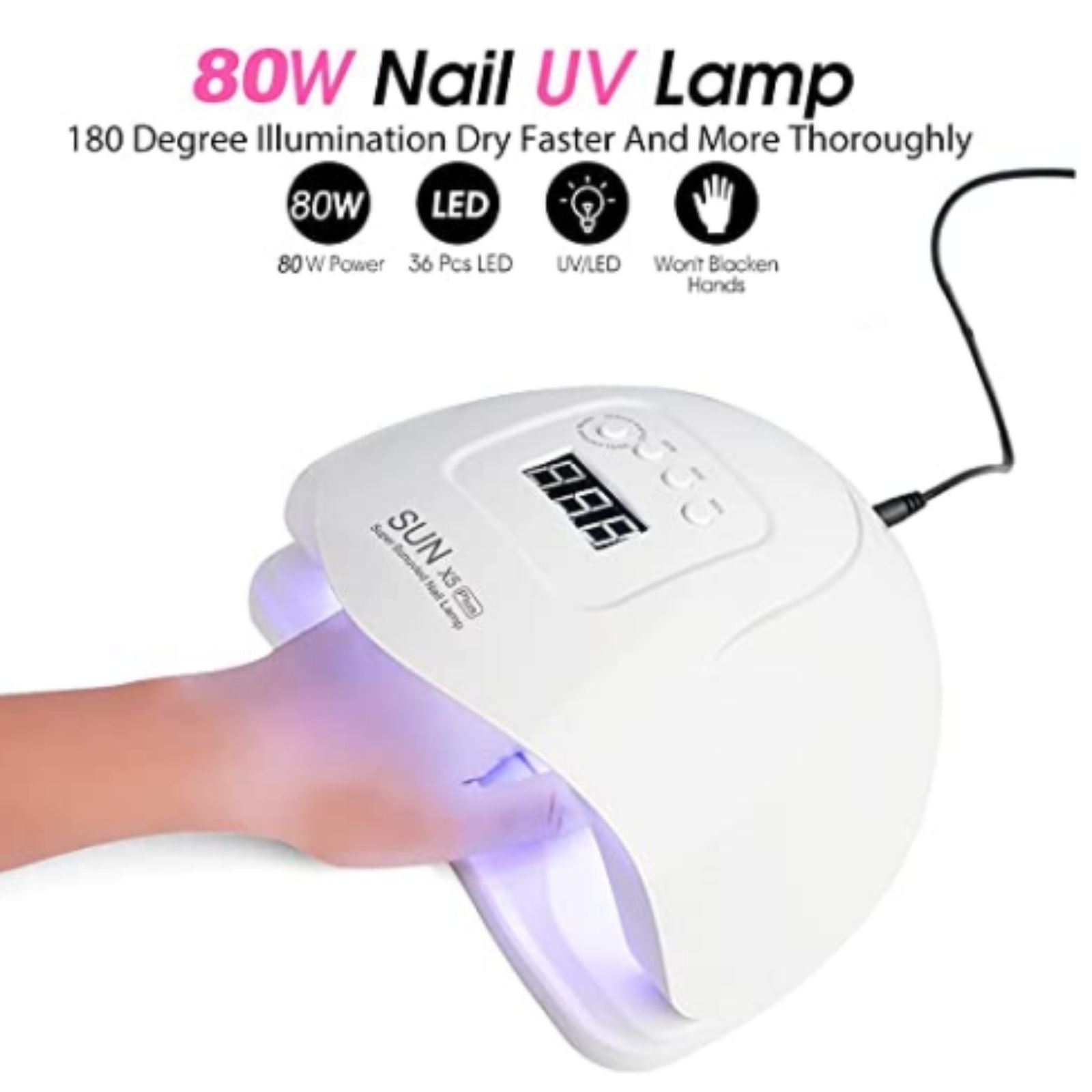 ريمي بيل - ملحقات جل الأظافر - مصباح معالجة LED