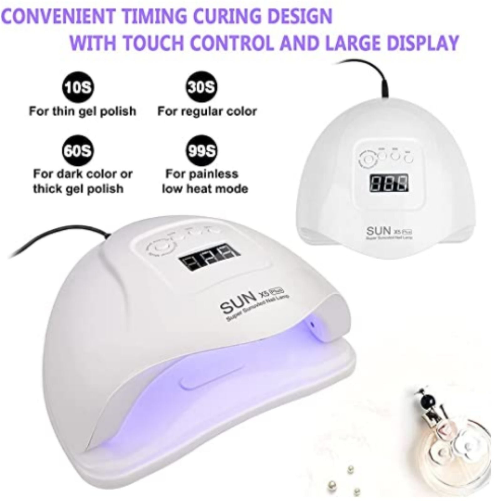 ريمي بيل - ملحقات جل الأظافر - مصباح معالجة LED