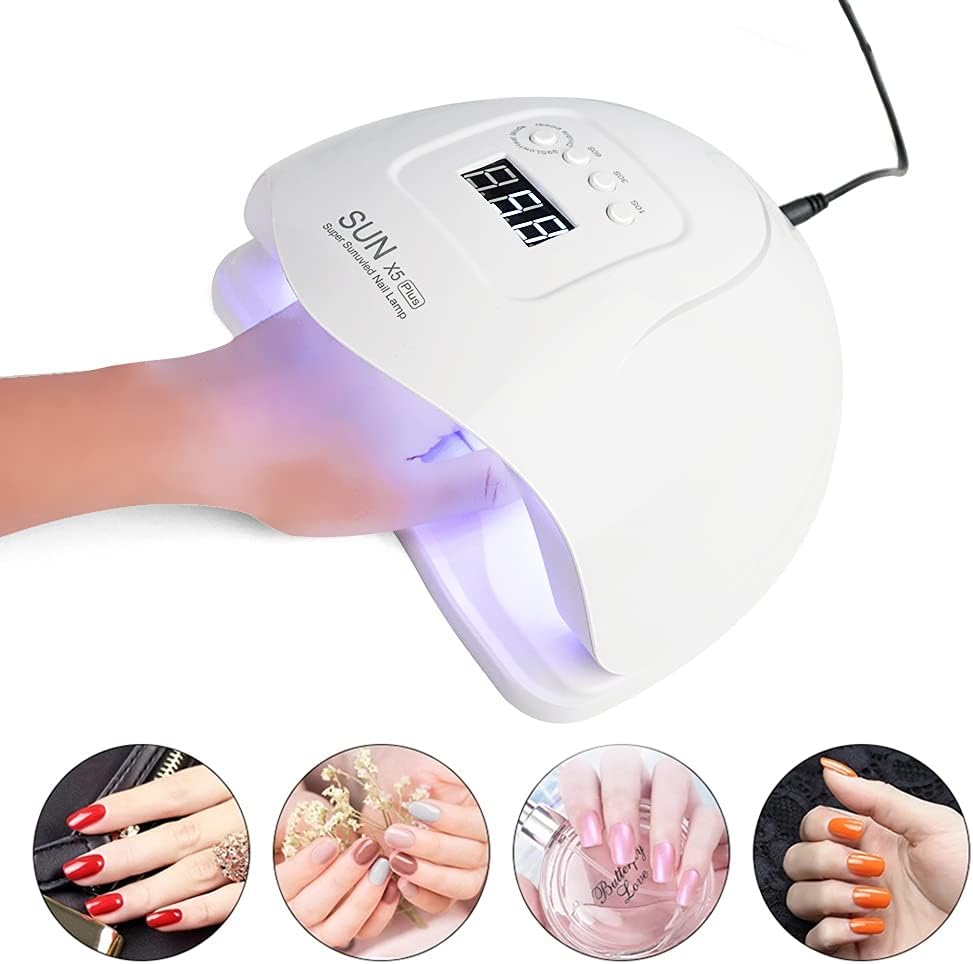 ريمي بيل - إكسسوارات الأظافر - مصباح LED بالأشعة فوق البنفسجية 80 وات 