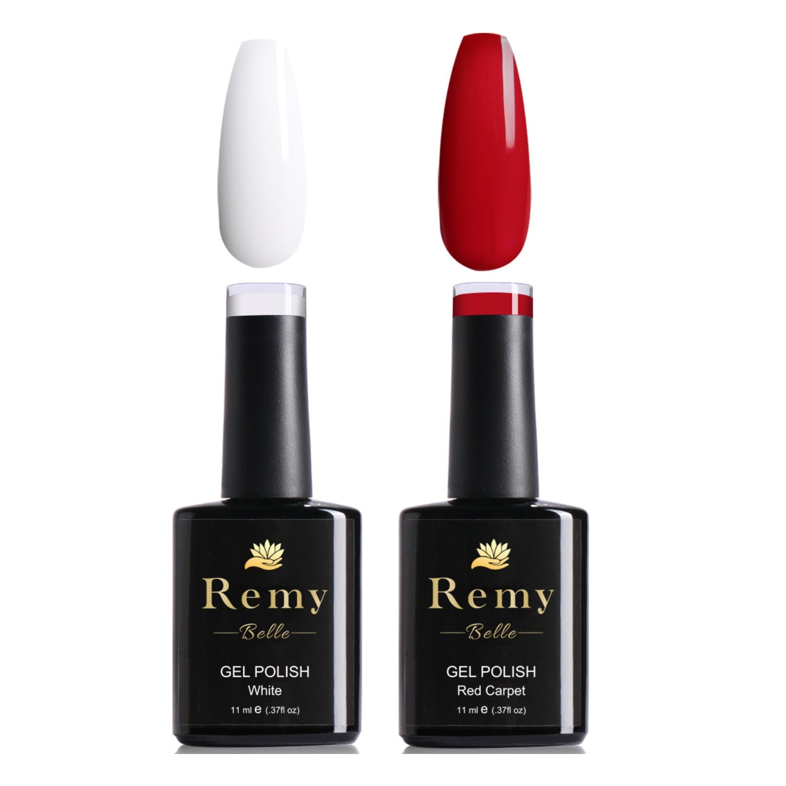 Remy Belle - Nails Gel Polish Kit - White & Red Carpet