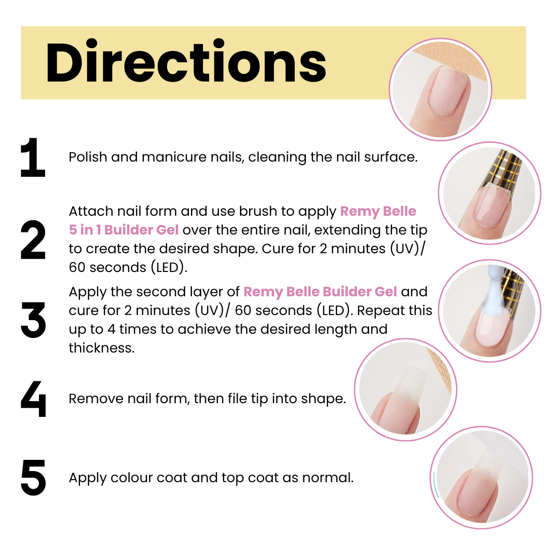 Remy Belle - Строительный гель 5 в 1 - телесный 15 мл 